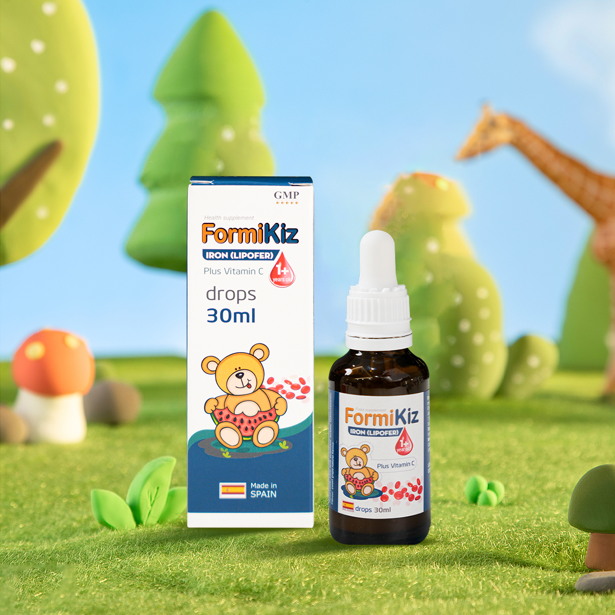 Formikiz: Tinh chất bổ sung sắt và vitamin C