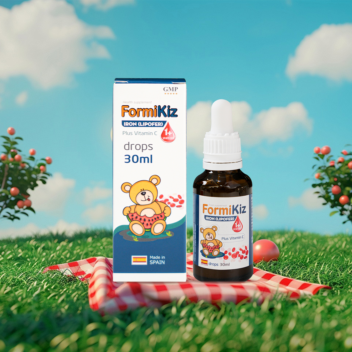 Formikiz: Tinh chất bổ sung sắt và vitamin C