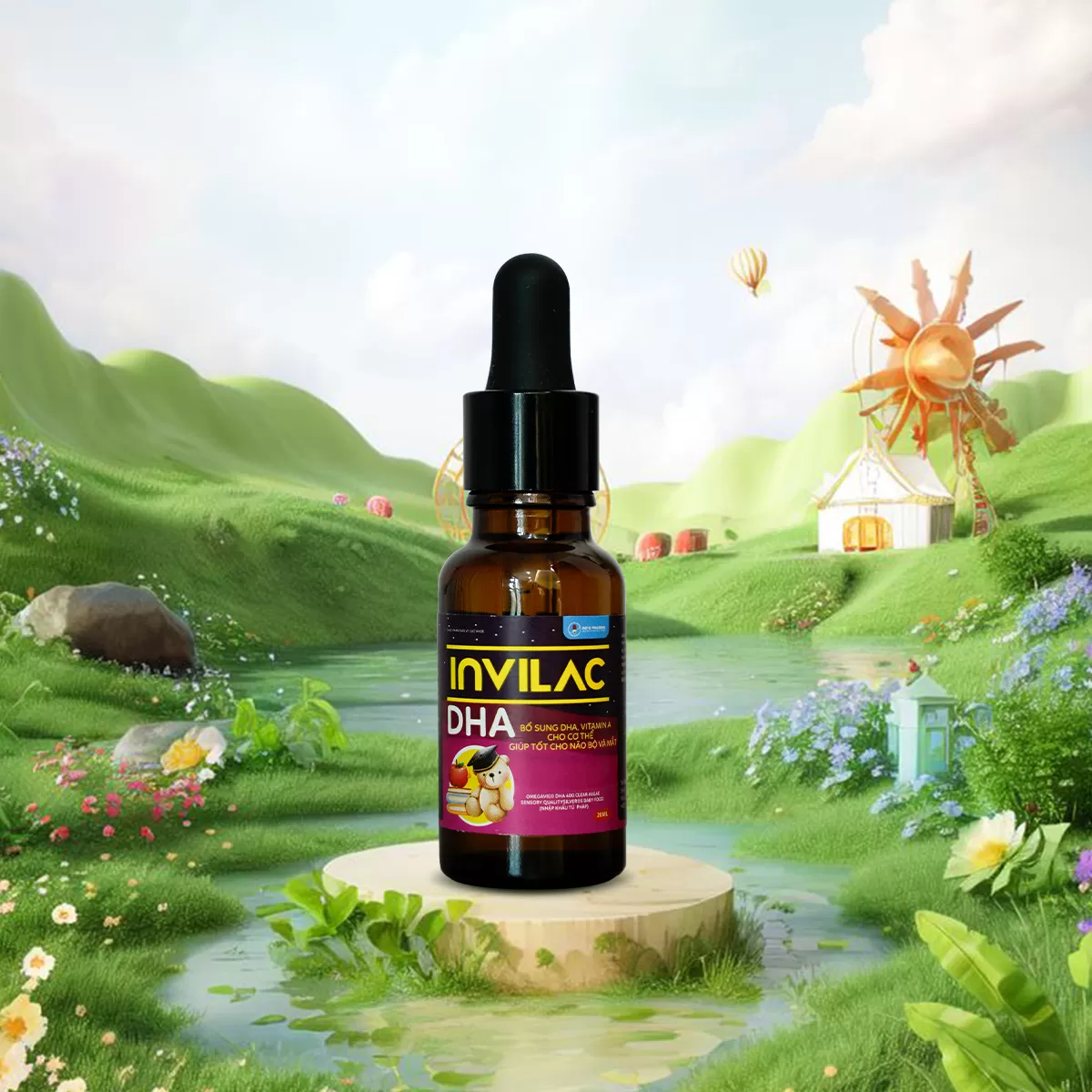 INVILAC DHA - Bổ sung DHA, vitamin A cho cơ thể