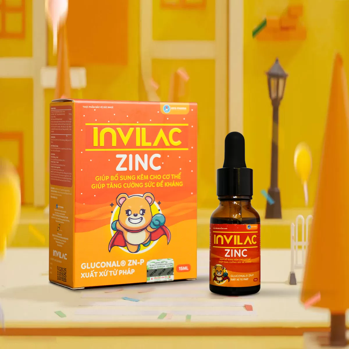 INVILAC ZINC - Bổ sung kẽm cho cơ thể