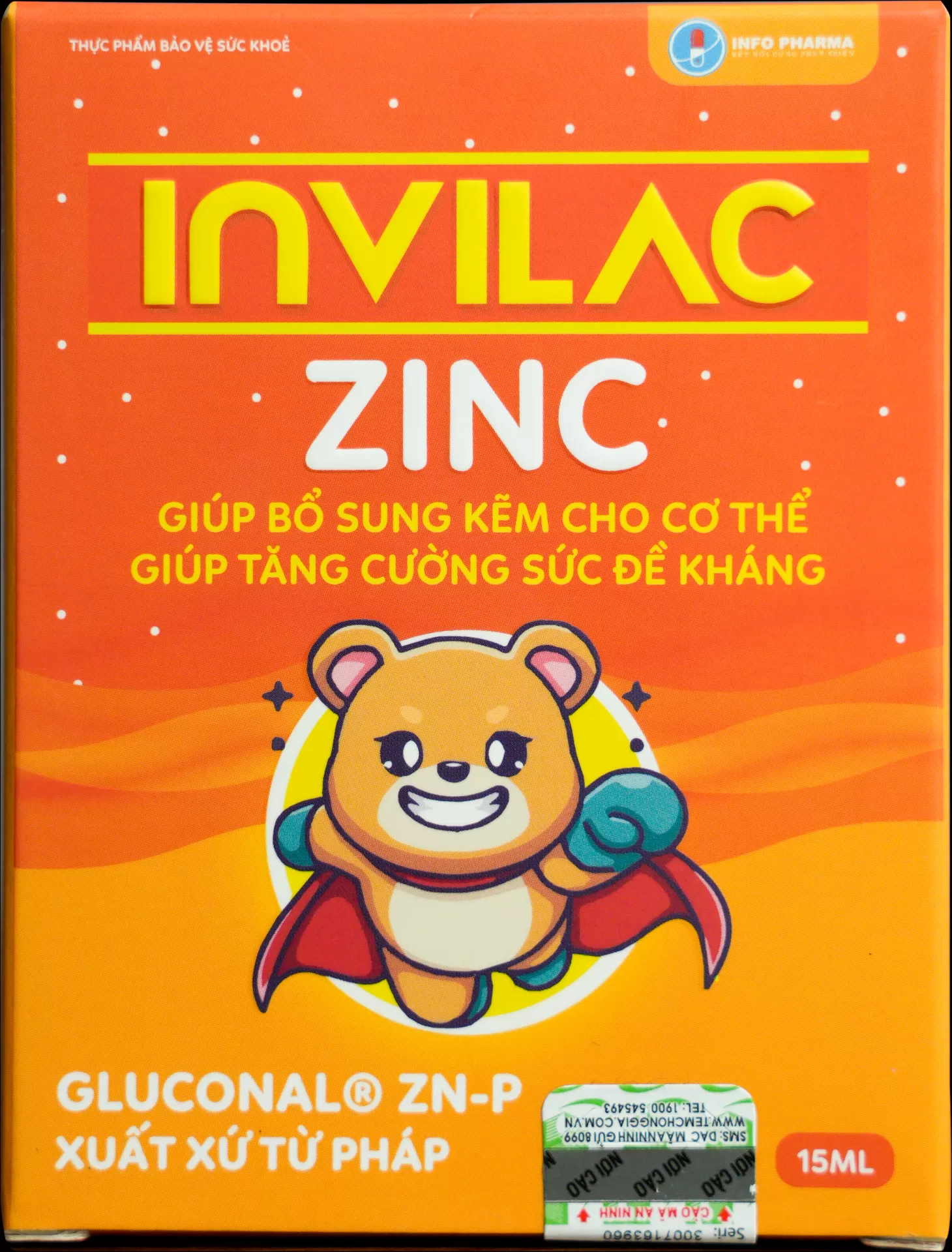 INVILAC ZINC - Bổ sung kẽm cho cơ thể