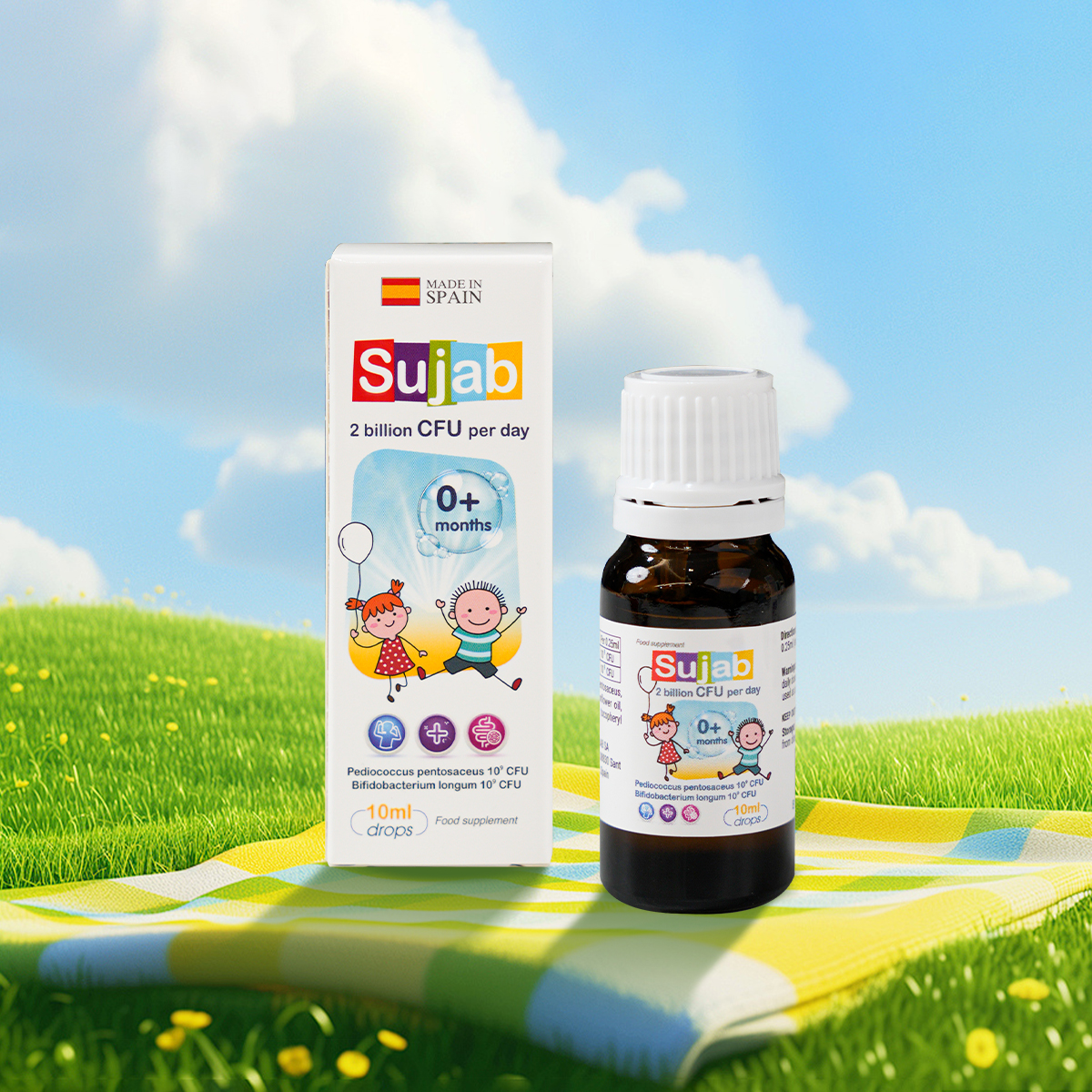 SUJAB - Bổ sung lợi khuẩn hỗ trợ tiêu hóa