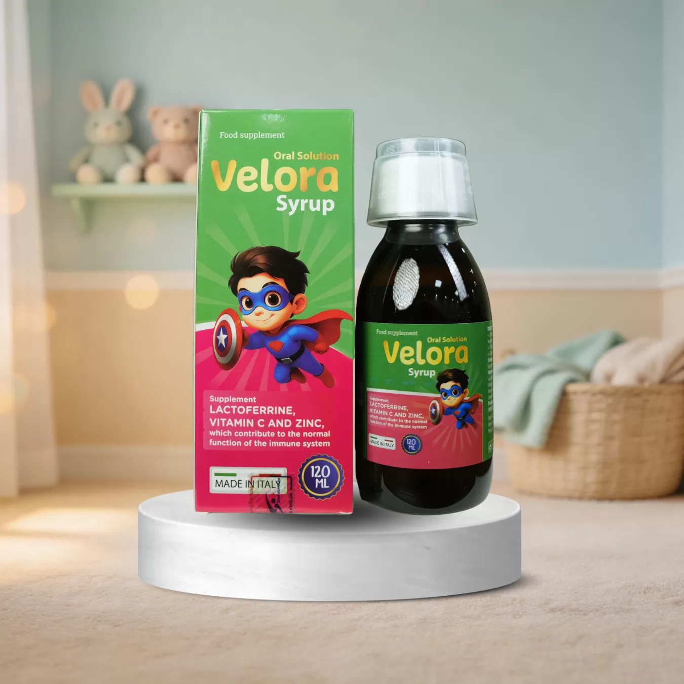 VELORA SYRUP - Sản phẩm tăng cường đề kháng