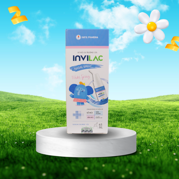 XỊT MŨI ƯU TRƯƠNG 1.3% INVILAC