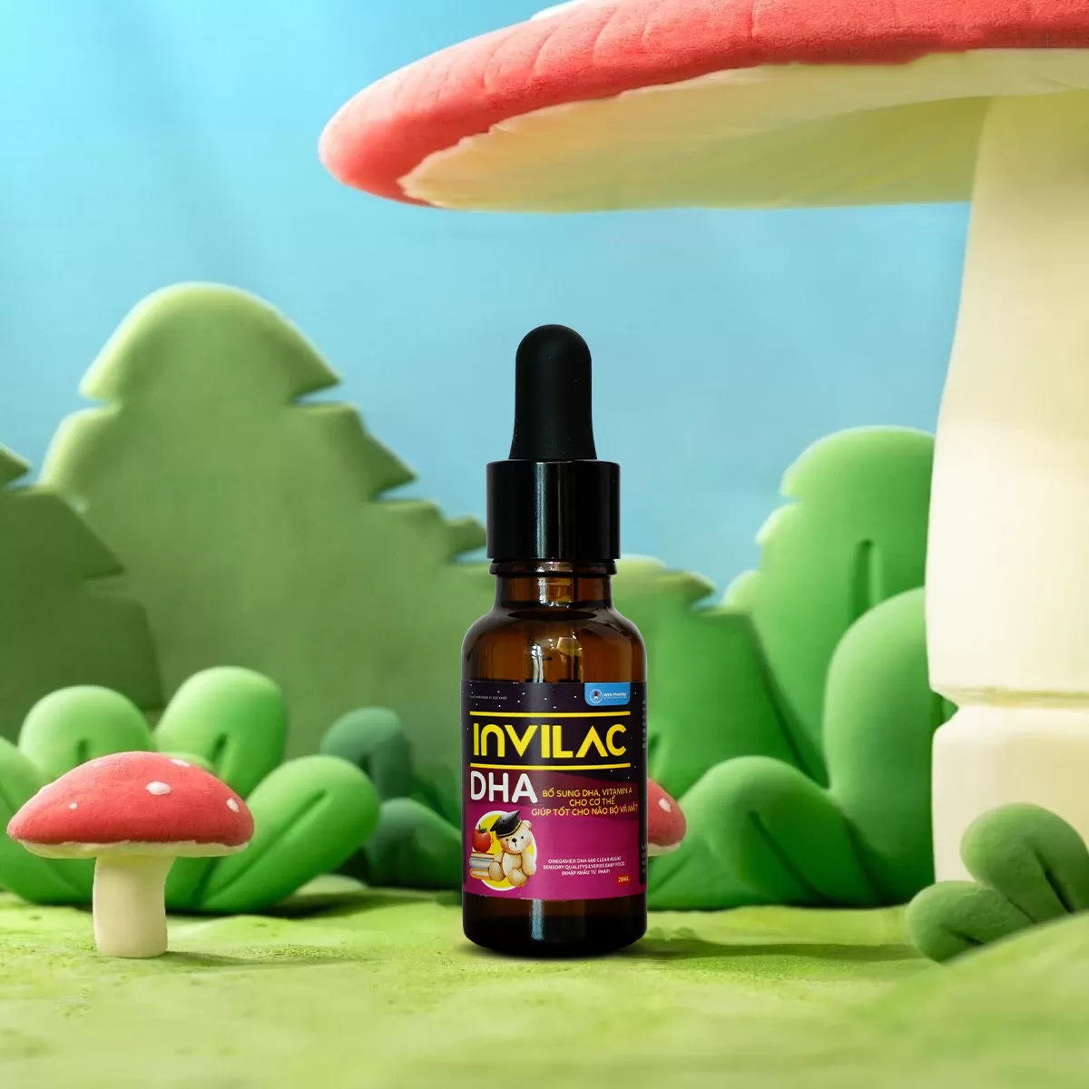 INVILAC DHA - Bổ sung DHA, vitamin A cho cơ thể