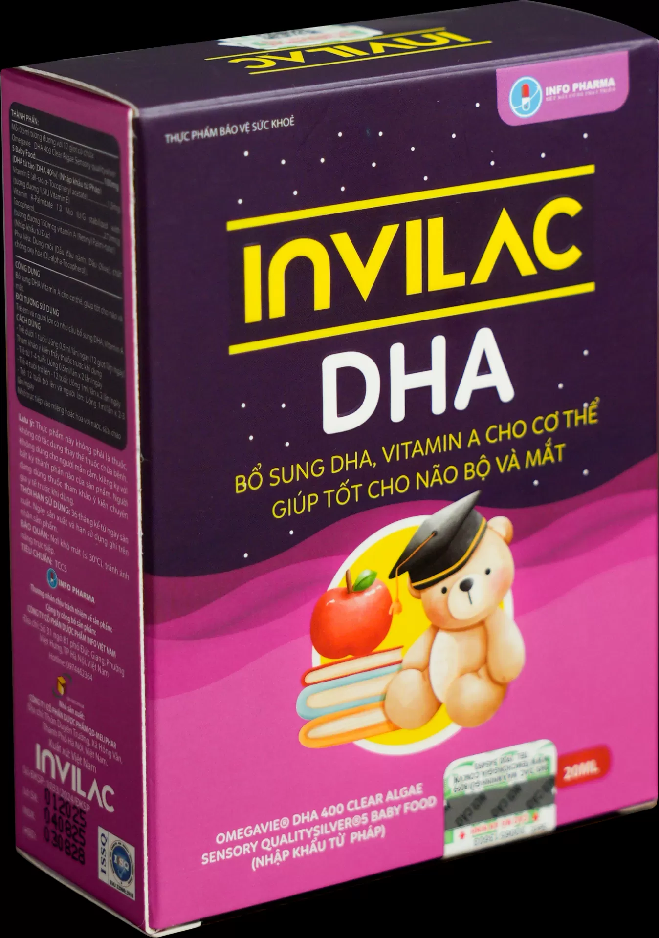 INVILAC DHA - Bổ sung DHA, vitamin A cho cơ thể