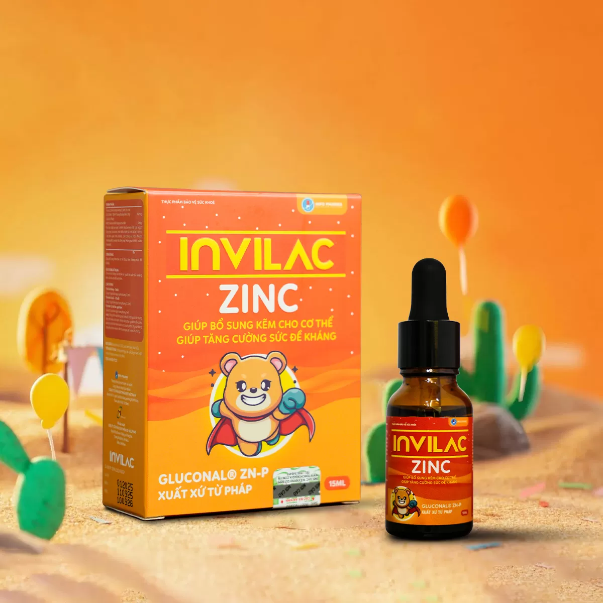 INVILAC ZINC - Bổ sung kẽm cho cơ thể