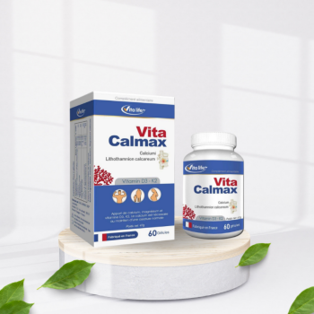 VITA CALMAX+ – Sản phẩm bổ sung Canxi, Magie và Vitamin D3, K2